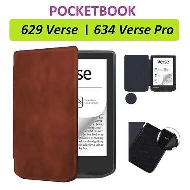 Чохол-книжка BeCover Smart Case PocketBook 629 Verse / 634 Verse Pro 6 Brown (710451) фото №1