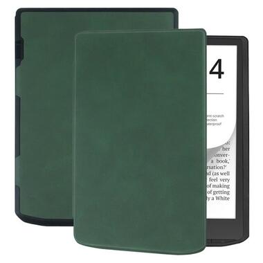 Чохол-книжка BeCover Smart Case PocketBook 743G InkPad 4 / InkPad Color 2 (7.8) Dark Green (710068) фото №1