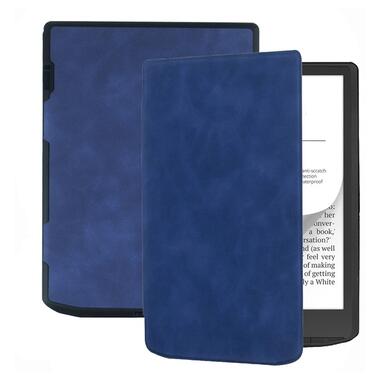 Чохол-книжка BeCover Smart Case PocketBook 743G InkPad 4 / InkPad Color 2 (7.8) Deep Blue (710067) фото №1