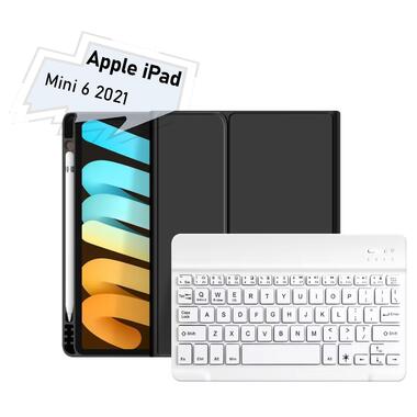 Чехол-книжка с беспроводной клавиатурой BeCover Apple iPad Mini 6 2021 Black (712986) фото №1