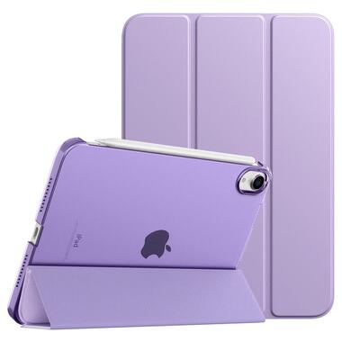 Чехол-книжка BeCover Tri Fold Hard Apple iPad Mini 7 2024 Purple (712455) фото №1