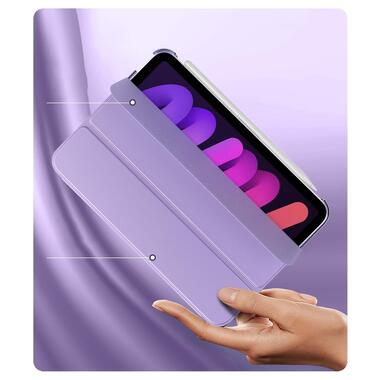 Чехол-книжка BeCover Tri Fold Hard Apple iPad Mini 7 2024 Purple (712455) фото №4