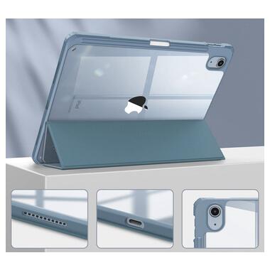 Чехол-книжка BeCover Soft Edge TPU с креплением Apple Pencil Apple iPad Air (4/5) 2020/2022 10.9 Blue Haze (711697) фото №2