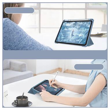 Чехол-книжка BeCover Soft Edge TPU с креплением Apple Pencil Apple iPad Air (4/5) 2020/2022 10.9 Blue Haze (711697) фото №3