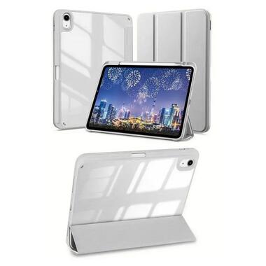 Чехол-книжка BeCover Soft Edge TPU с креплением Apple Pencil Apple iPad Air (4/5) 2020/2022 10.9 Gray (711699) фото №3