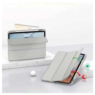 Чехол-книжка BeCover Soft Edge TPU с креплением Apple Pencil Apple iPad Air (4/5) 2020/2022 10.9 Gray (711699) фото №5