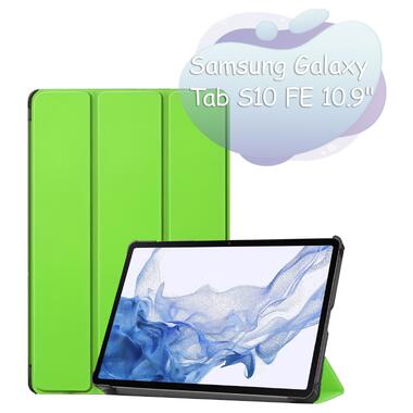 Чехол-книжка BeCover Smart Case Samsung Galaxy Tab S10 FE (SM-X520/SM-X526) 10.9 Green (713276) фото №1