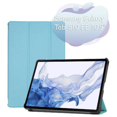 Чехол-книжка BeCover Smart Case Samsung Galaxy Tab S10 FE (SM-X520/SM-X526) 10.9 Light Blue (713278) фото №1