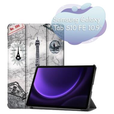 Чехол-книжка BeCover Smart Case Samsung Galaxy Tab S10 FE (SM-X520/SM-X526) 10.9 Paris (713288) фото №1