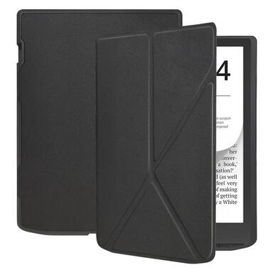Обложка BeCover Ultra Slim Origami PocketBook 743G InkPad 4/InkPad Color 2/InkPad Color 3 (7.8) Black (713082) фото №3