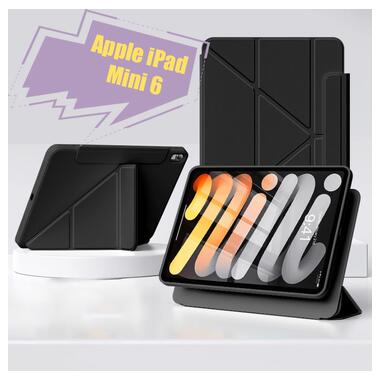 Обложка BeCover Ultra Slim Origami Flex с креплением Apple iPad Mini 6 2021 Black (712967) фото №6