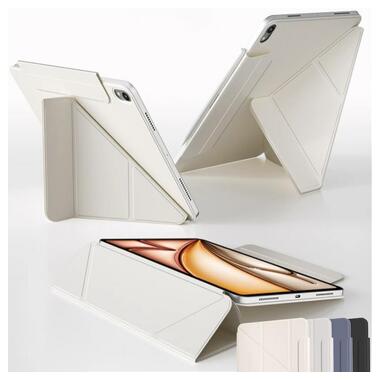 Обложка BeCover Ultra Slim Origami Magnetic с креплением Apple iPad Air (4/5) 2020/2022 10.9 Beige (712953) фото №6