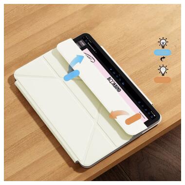 Обложка BeCover Ultra Slim Origami Magnetic с креплением Apple iPad Air 11 M2/M3 (2024/2025) Beige (712957) фото №4