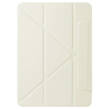 Обложка BeCover Ultra Slim Origami Magnetic с креплением Apple iPad Air 11 M2/M3 (2024/2025) Beige (712957) фото №1
