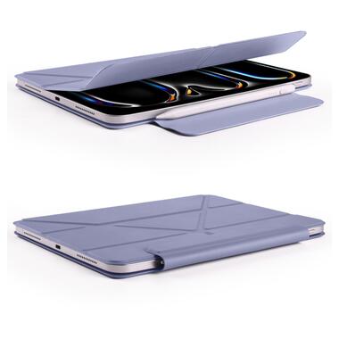 Обложка BeCover Ultra Slim Origami Magnetic с креплением Apple iPad Pro 11 M4 2024 Deep Purple (712963) фото №6
