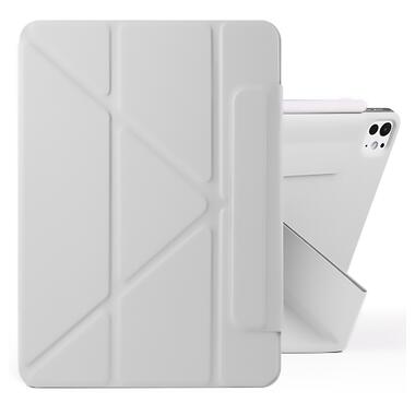 Обложка BeCover Ultra Slim Origami Magnetic с креплением Apple iPad Pro 11 M4 2024 Gray (712962) фото №2