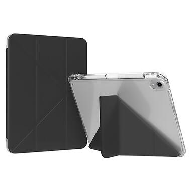 Обложка BeCover Ultra Slim Origami Transparent с креплением Apple iPad Mini 6 2021 Black (712930) фото №1