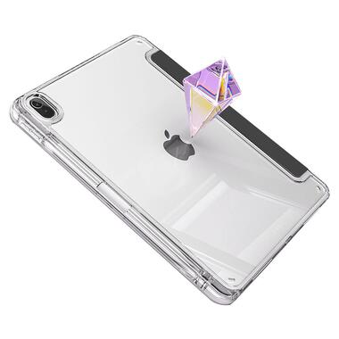 Обложка BeCover Ultra Slim Origami Transparent с креплением Apple iPad Mini 7 2024 Black (712934) фото №3
