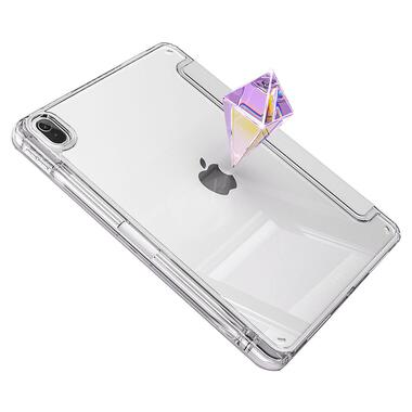 Обложка BeCover Ultra Slim Origami Transparent с креплением Apple iPad Mini 7 2024 Gray (712935) фото №3