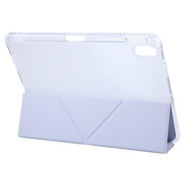 Обложка BeCover Ultra Slim Origami Transparent с креплением Apple iPad Mini 7 2024 Purple (712937) фото №3