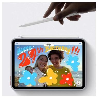 Чехол-накладка BeCover Transparancy Shell Edge Gray Apple iPad Mini 6 2021 (712927) фото №5