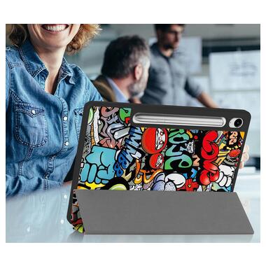 Чехол-книжка BeCover Flexible TPU Mate Samsung Galaxy Tab S10 FE (SM-X520/SM-X526) 10.9 Graffiti (713270) фото №5