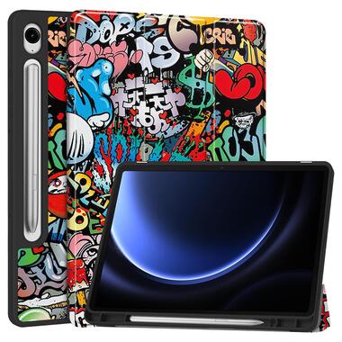Чехол-книжка BeCover Flexible TPU Mate Samsung Galaxy Tab S10 FE (SM-X520/SM-X526) 10.9 Graffiti (713270) фото №3
