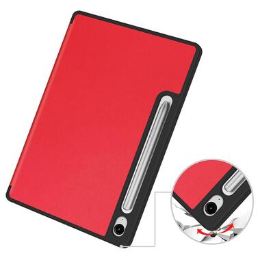 Чехол-книжка BeCover Flexible TPU Mate Samsung Galaxy Tab S10 FE (SM-X520/SM-X526) 10.9 Red (713267) фото №3