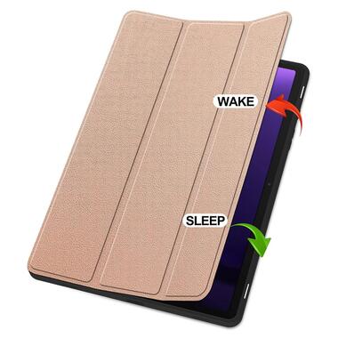 Чехол-книжка BeCover Flexible TPU Mate Samsung Galaxy Tab S10 FE (SM-X520/SM-X526) 10.9 Rose Gold (713268) фото №4