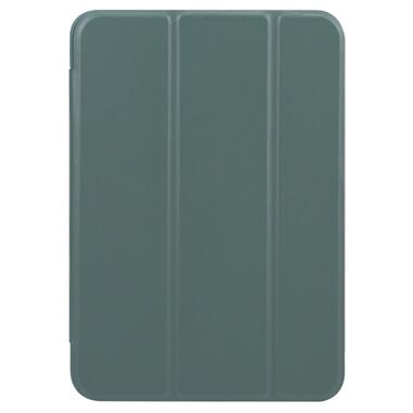Чехол-книжка BeCover Tri Fold Soft TPU Apple iPad Mini 7 2024 Dark Green (712445) фото №3