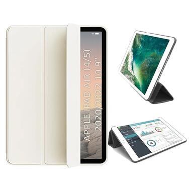 Чехол-книжка BeCover Tri Fold Soft TPU Silicone Apple iPad Air (4/5) 2020/2022 10.9 Beige (711734) фото №2