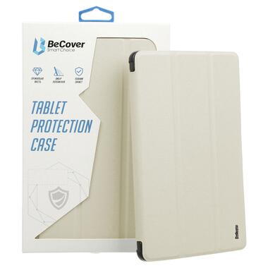 Чехол-книжка BeCover Tri Fold Soft TPU Silicone Apple iPad Air (4/5) 2020/2022 10.9 Beige (711734) фото №1