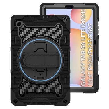 Бронированный чехол Becover (Horizontal handle) Samsung Galaxy Tab S6 Lite (2024) 10.4 P620/P625/P627 Black (712919) фото №1