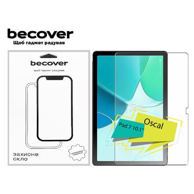Защитное стекло BeCover Oscal Pad 7 10.1 (713040) фото №1