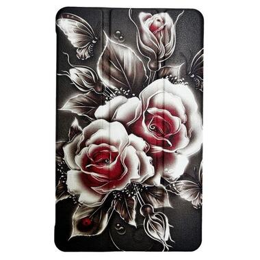 Чехол к планшету BeCover Smart Case Samsung Galaxy Tab A11 Plus SM-X236B 11.0 Black Rose (714013) фото №1