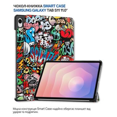 Чехол к планшету BeCover Smart Case Samsung Galaxy Tab S11 (SM-X730/X736) 11.0 Graffiti (714655) фото №6