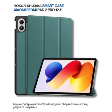 Чехол к планшету BeCover Smart Case Xiaomi Redmi Pad 2 Pro 12.1 Dark Green (714628) фото №7