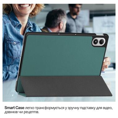 Чехол к планшету BeCover Smart Case Xiaomi Redmi Pad 2 Pro 12.1 Dark Green (714628) фото №6