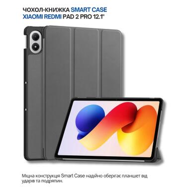Чехол к планшету BeCover Smart Case Xiaomi Redmi Pad 2 Pro 12.1 Gray (714630) фото №6