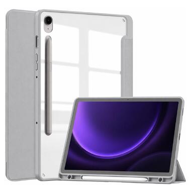 Чехол-книжка BeCover Soft Edge Samsung Galaxy Tab S10 FE (SM-X520/SM-X526) 10.9 Gray (715770) фото №1