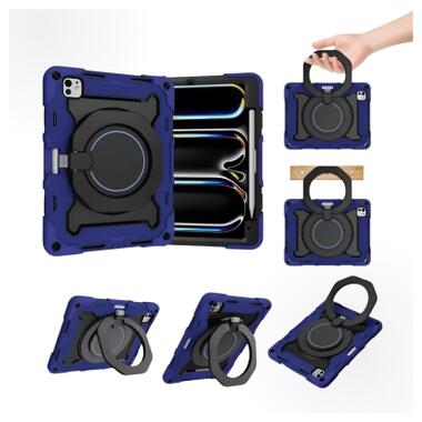 Чехол к планшету BeCover Armored Stand Apple iPad Pro 11 M5 2025 Blue (715959) фото №3