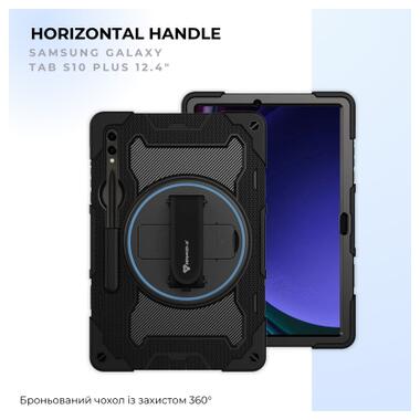 Чехол к планшету BeCover Horizontal handle Samsung Galaxy Tab S10 Plus (SM-X820/SM-X826) 12.4 Black (716002) фото №1