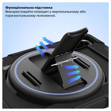 Чехол к планшету BeCover Horizontal handle Samsung Galaxy Tab S10 Plus (SM-X820/SM-X826) 12.4 Black (716002) фото №5