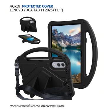 Чехол к планшету BeCover Protected Cover Lenovo Yoga Tab 11 2025 (11.1) TB-710FU Black (715852) фото №7