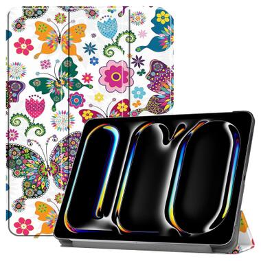 Чехол к планшету BeCover Smart Case Apple iPad Pro 11 M5 2025 Butterfly (715972) фото №2
