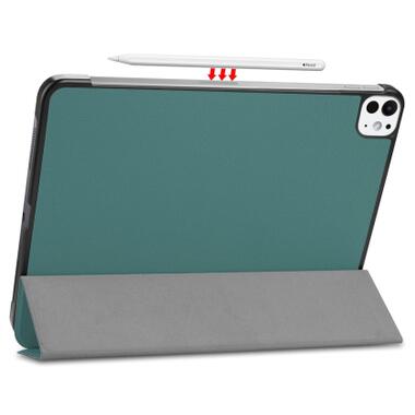 Чехол к планшету BeCover Smart Case Apple iPad Pro 11 M5 2025 Dark Green (715964) фото №4