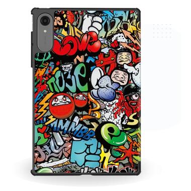 Чехол к планшету BeCover Smart Case Lenovo Idea Tab Pro (2nd Gen) TB390FU 13.0 Graffiti (715809) фото №4