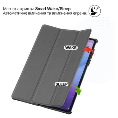 Чехол к планшету BeCover Smart Case Lenovo Idea Tab Pro (2nd Gen) TB390FU 13.0 Gray (715804) фото №6