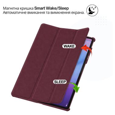 Чехол к планшету BeCover Smart Case Lenovo Idea Tab Pro (2nd Gen) TB390FU 13.0 Red Wine (715806) фото №6