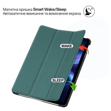 Чехол к планшету BeCover Smart Case Xiaomi Redmi Pad 2 SE 9.7 (2026) Dark Green (715825) фото №5